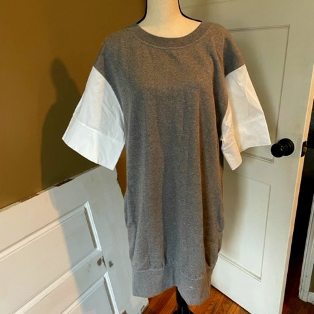 Public School Sweatshirt Dress with Dress Sleeves
